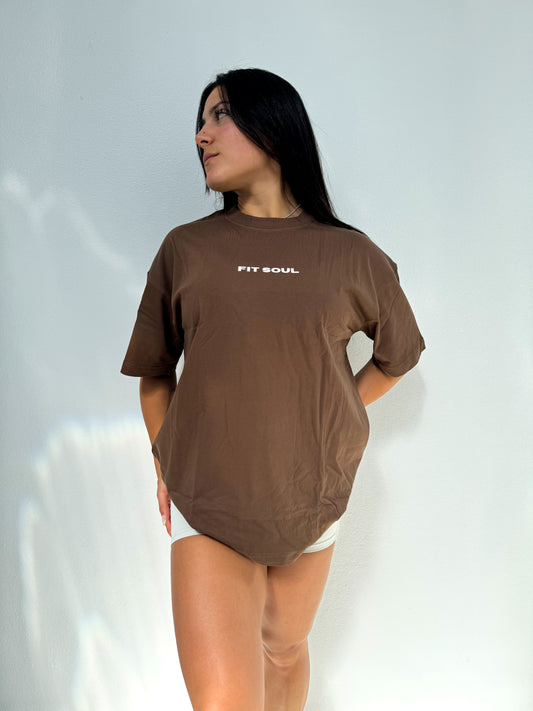 CHOCOLATE-Oversized T-Shirt