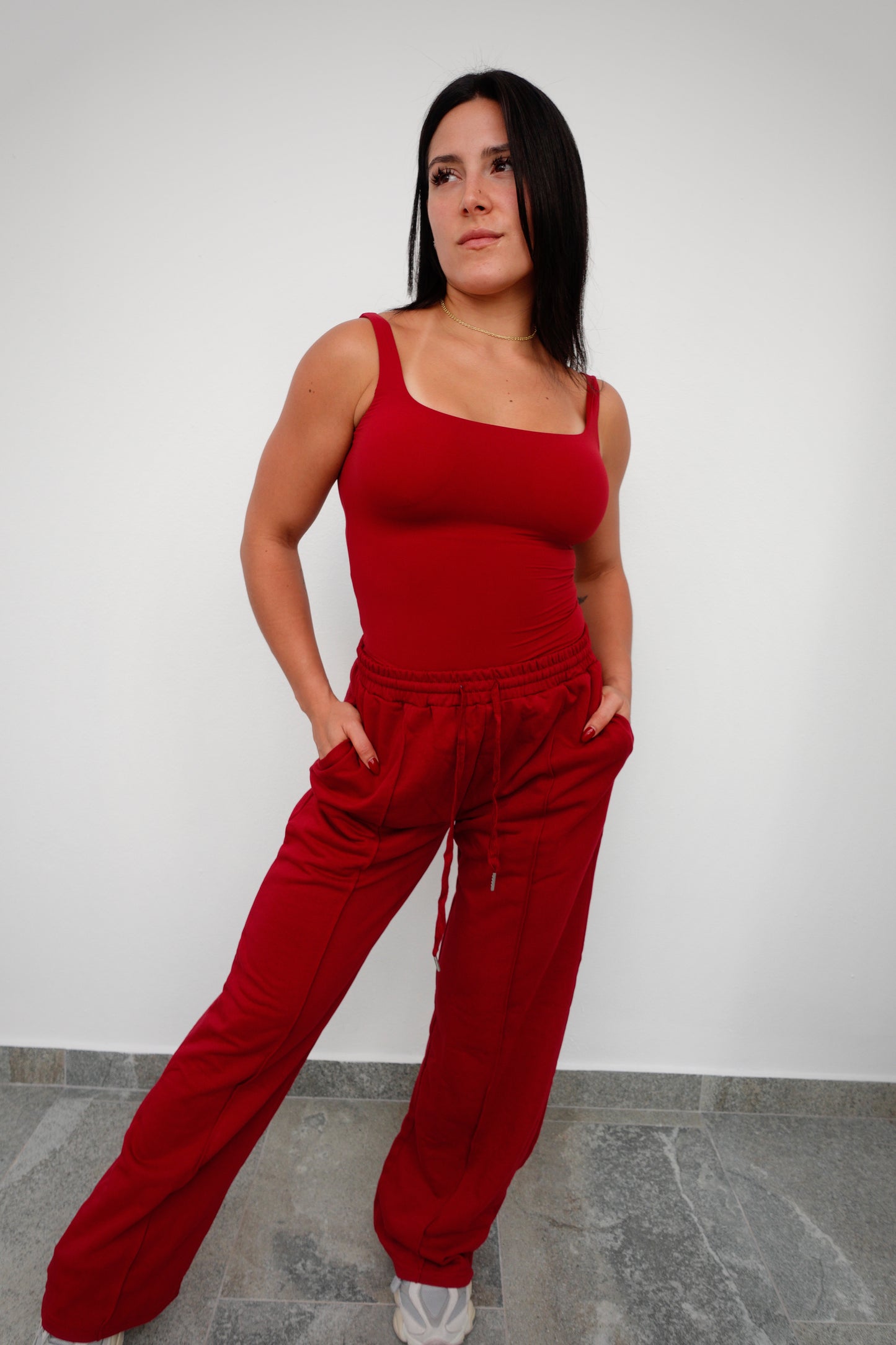 CHERRY LOUNGEWEAR PANTS